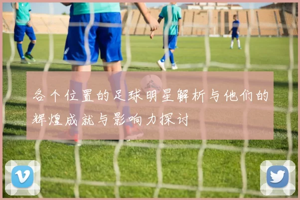 各个位置的足球明星解析与他们的辉煌成就与影响力探讨